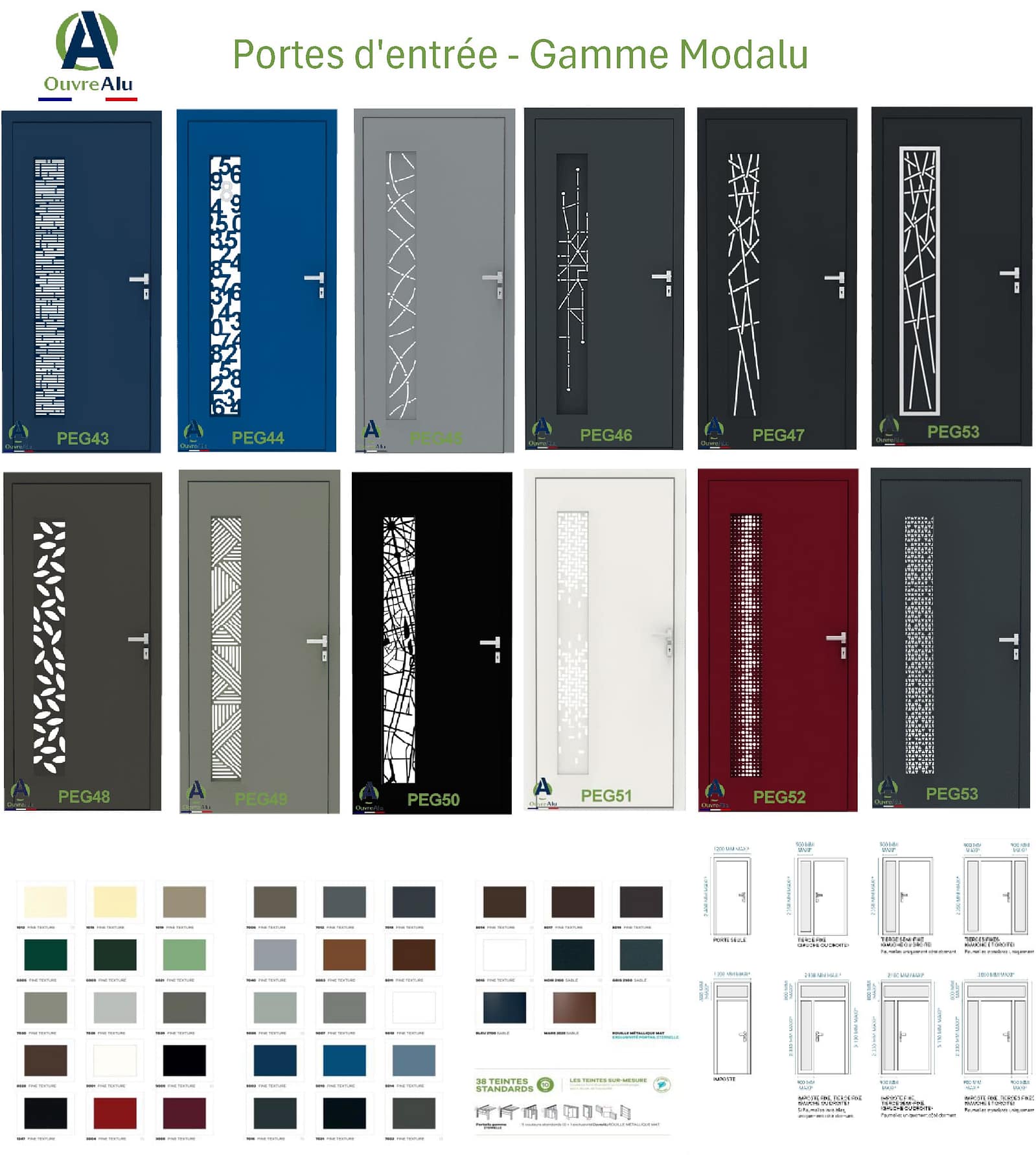 Gamme Modalu Liste produits