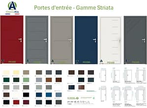 Gamme Striata Liste produits