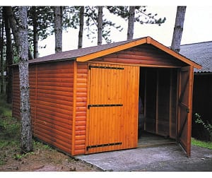 Garage en bois