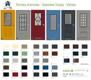 Gamme Trada Vitrée Liste produits
