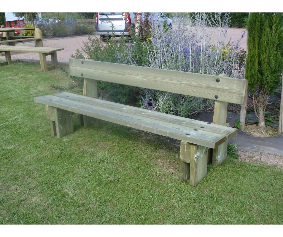 BC0079 banc en bois jardin public webp